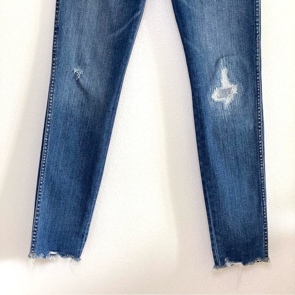 Madewell 9” High Rise Skinny Stretch Denim Distressed Jean Allegra Wash 26 - Picture 8 of 16
